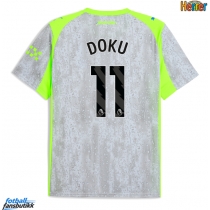 Manchester City Jeremy Doku #11 Tredjedrakt 2025-26 Kortermet